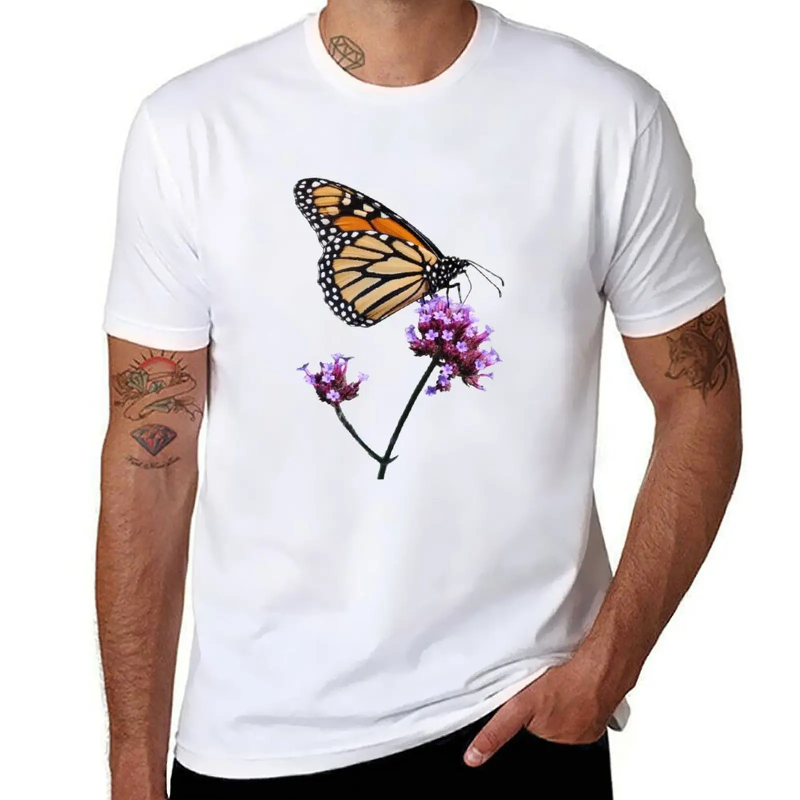 

Футболка Monarch 2/принты/продукты, мужские футболки, высококачественные футболки люксового бренда, дизайнерская футболка