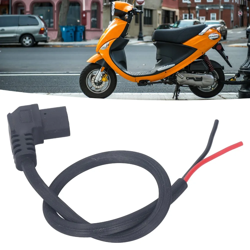 1PC T Type Electric Scooter Power Cord 1.5mm² 50cm Length Electric Bike Charging Plug Cable Copper and Plastic