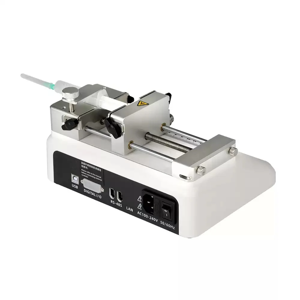 0.184nL/min~83.318mL/min Microfluidic Electric sy ringe Pump Micro Dose Pump Touch Screen Control RS485 Communication OEM for La