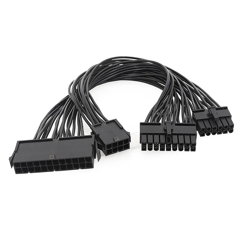 2Set/Lot ATX 24Pin To 18Pin Adapter Power Cable And 8Pin To 12Pin ATX Adapter Power Cable For HP Z440 Z640 Motherboard-N33R