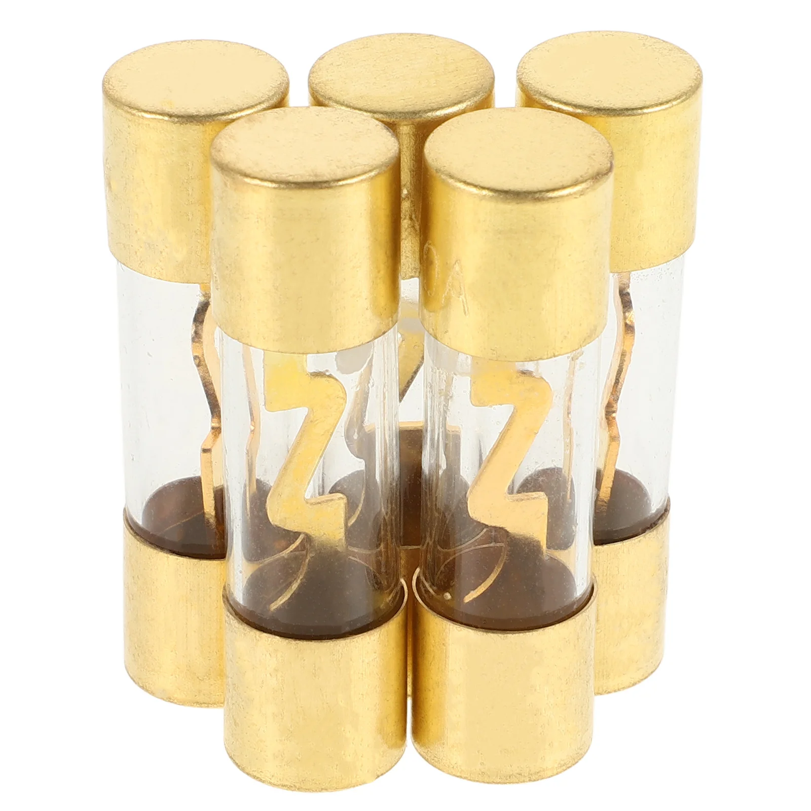 

5pcs Auto Tube 60A Car Stereo Overload Protection Inline Audio Inline Agu Car Auto Power Protection Audio Amp Glass Automotive