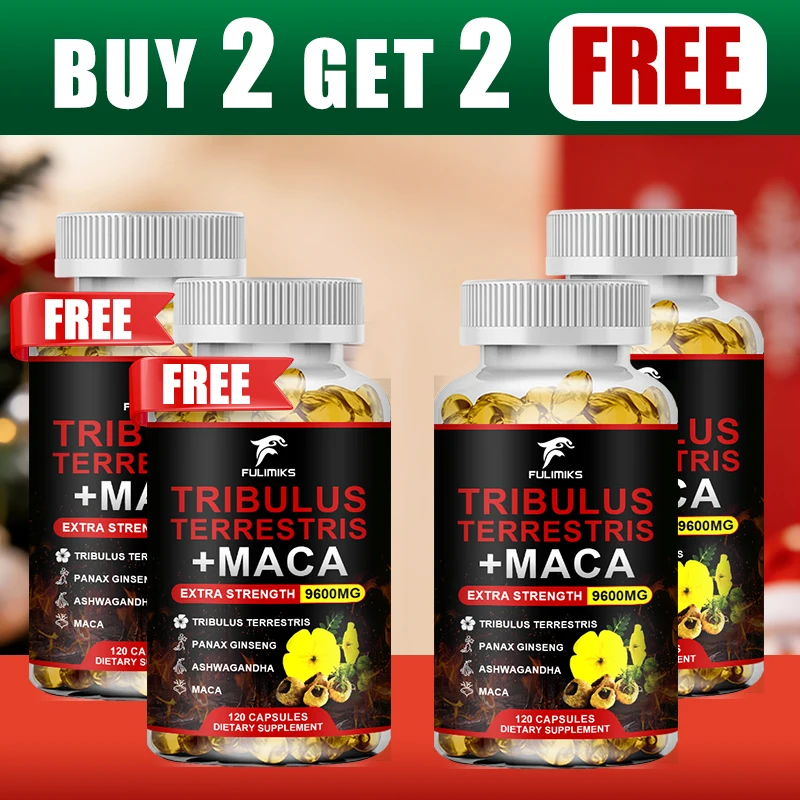 

Купите 2, получите 2 бесплатно! Капсулы Tribulus Terrestris, поддерживают здоровый поток крови, жизненную силу и спортивный драйв, улучшенное настроение