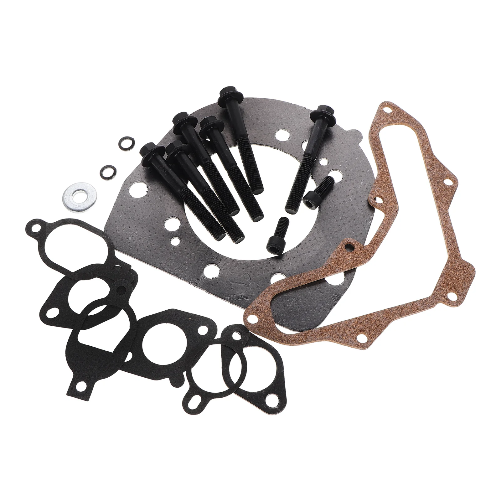

Cylinder Head Gasket Repair Kit Compatible Engines SV470 SV480 Composite Pad Exhaust Manifold Replacement Full
