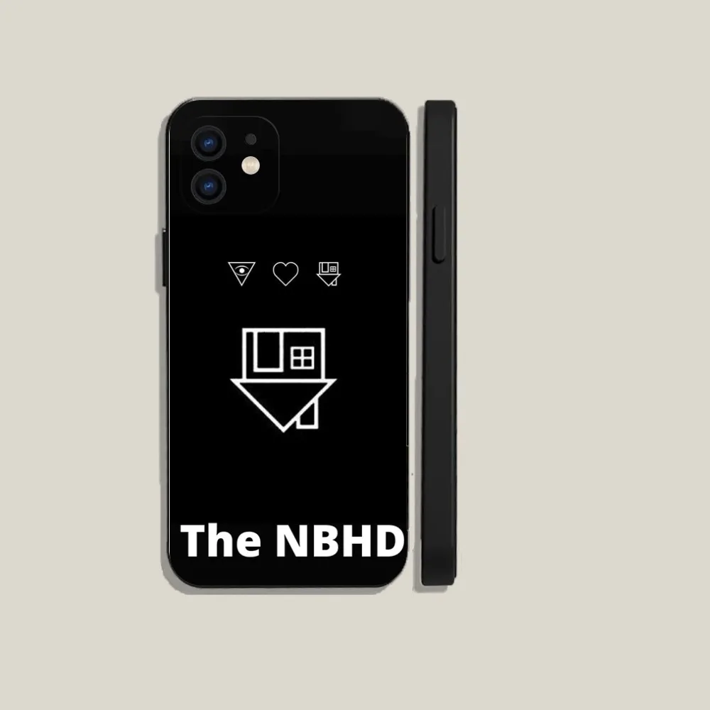 The Neighbourhood N-NBHD   Phone Case For iPhone 15,14,13,12,11,Plus,Pro Max,XS,X,XR,SE,Mini,8,7 Soft Silicone Black Cover