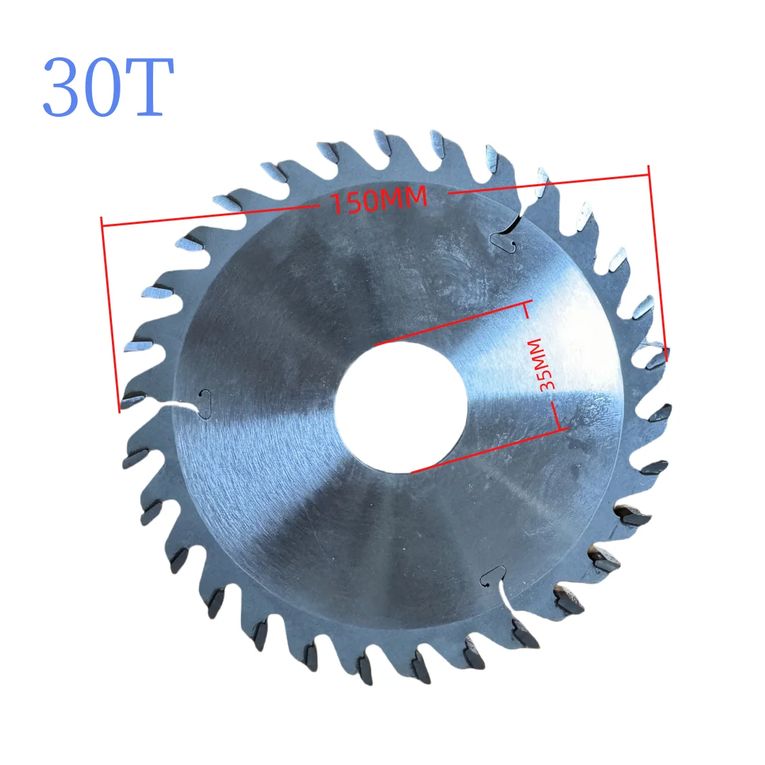D150 النجارة الشق المنشار سميكة سبيكة الكثافة مجلس صامت دائم شفرة المنشار أداة 5/6/8 مللي متر خيارات سمك