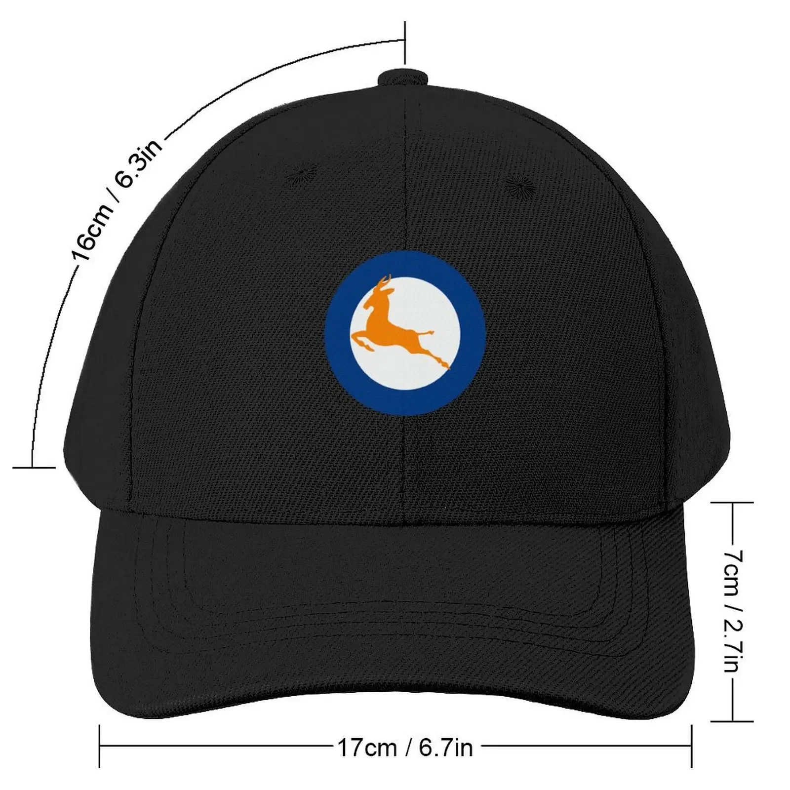 South African Air Force (SAAF) Roundel 1947 Baseball Cap Sunhat Visor Women's Beach Visor Men's