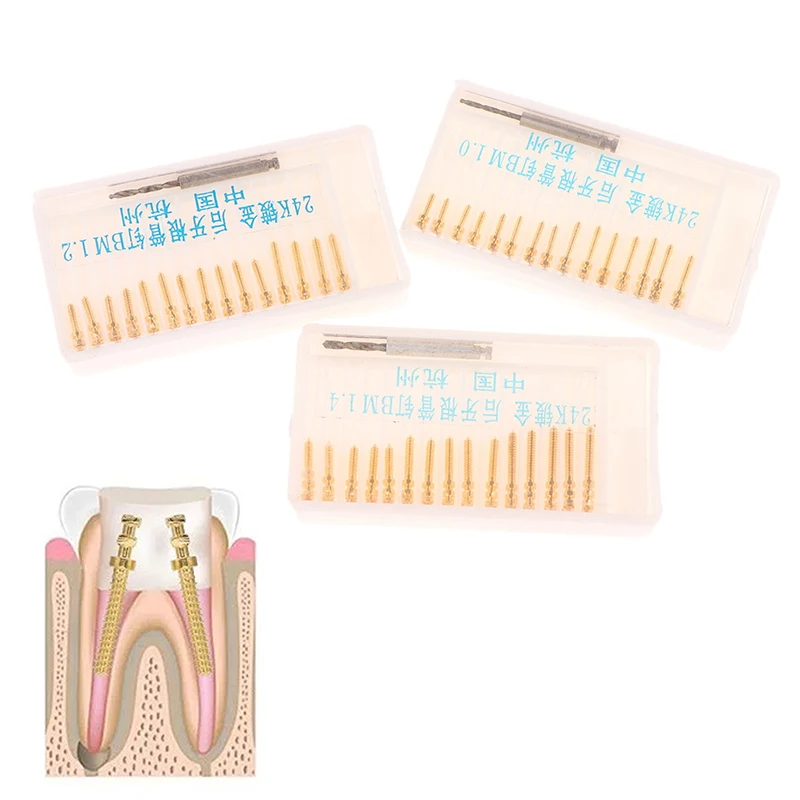 Dental Materials Posterior Root Canal Refill Files Tool Nail Root Pipe Posterior Root Canal 1.0 1.2 1.4