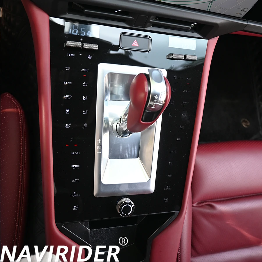 Panel For Porsche Panamera 2010 - 2017 Radio Car Center Console Saddle Touch Dashboard Carplay Electric Air Conditioning Vents