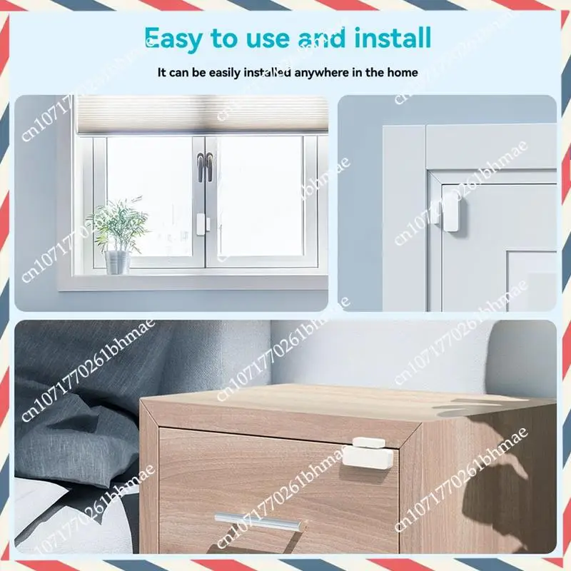 -A21Z Wireless TUYA Smart WIFI Door And Window Sensor, Alert System For Open/Closed Door Notifications