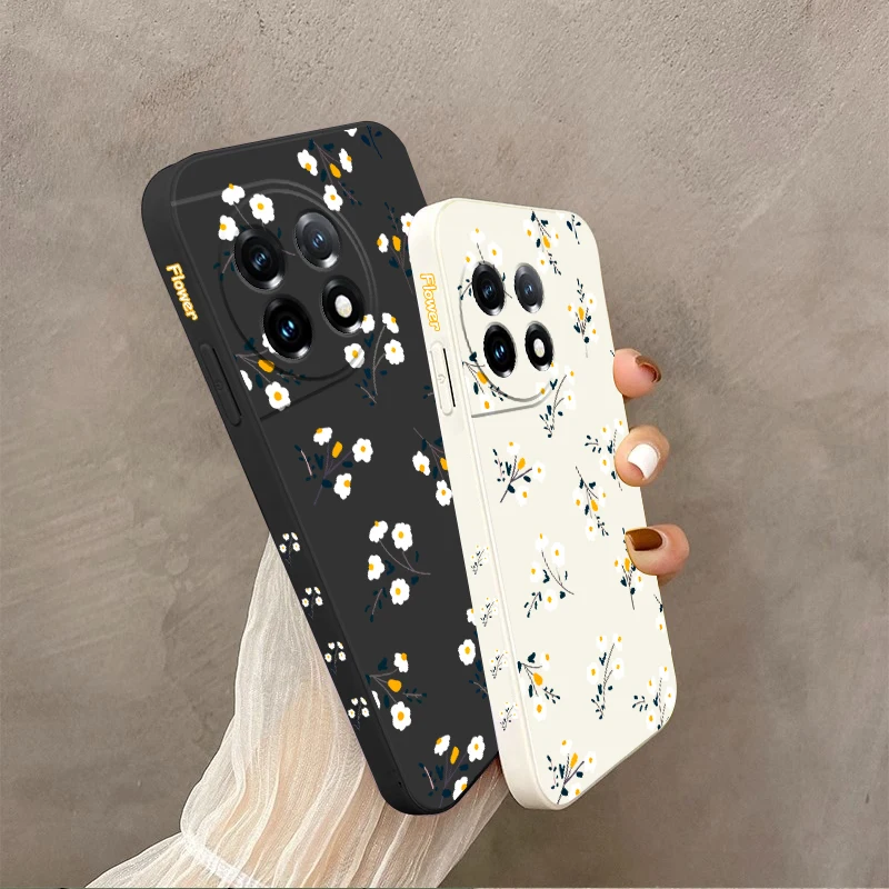 11R Stunning Flower Silicone Phone Case For Oneplus 8T 9RT 9R 9Pro 11 11R 10 10T 10R 10Pro P50Pro Cover