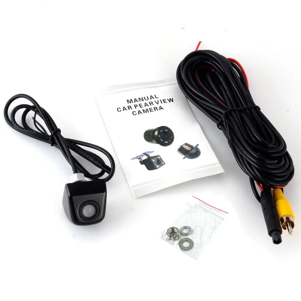 كاميرا جنرال موتورز الكورية المثبتة على المسمار CCD عالية الوضوح للرؤية الليلية للسيارة كاميرا الرؤية الخلفية المقاومة للماء