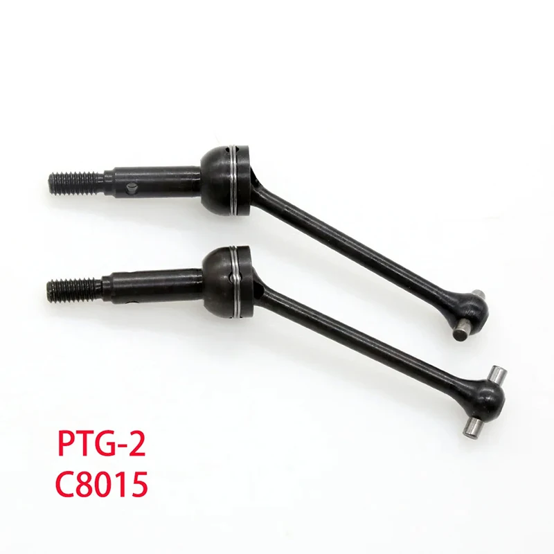 RC Car 2 Pcs of Metal LC Front CVD Drive Shaft C8015 For LC RACING New 1/10 Car Parts C8015 PTG-2