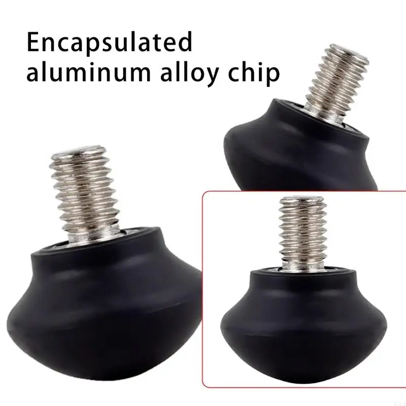 2025 Chân máy cao su phổ quát mới Feet 3/8 thép không gỉ