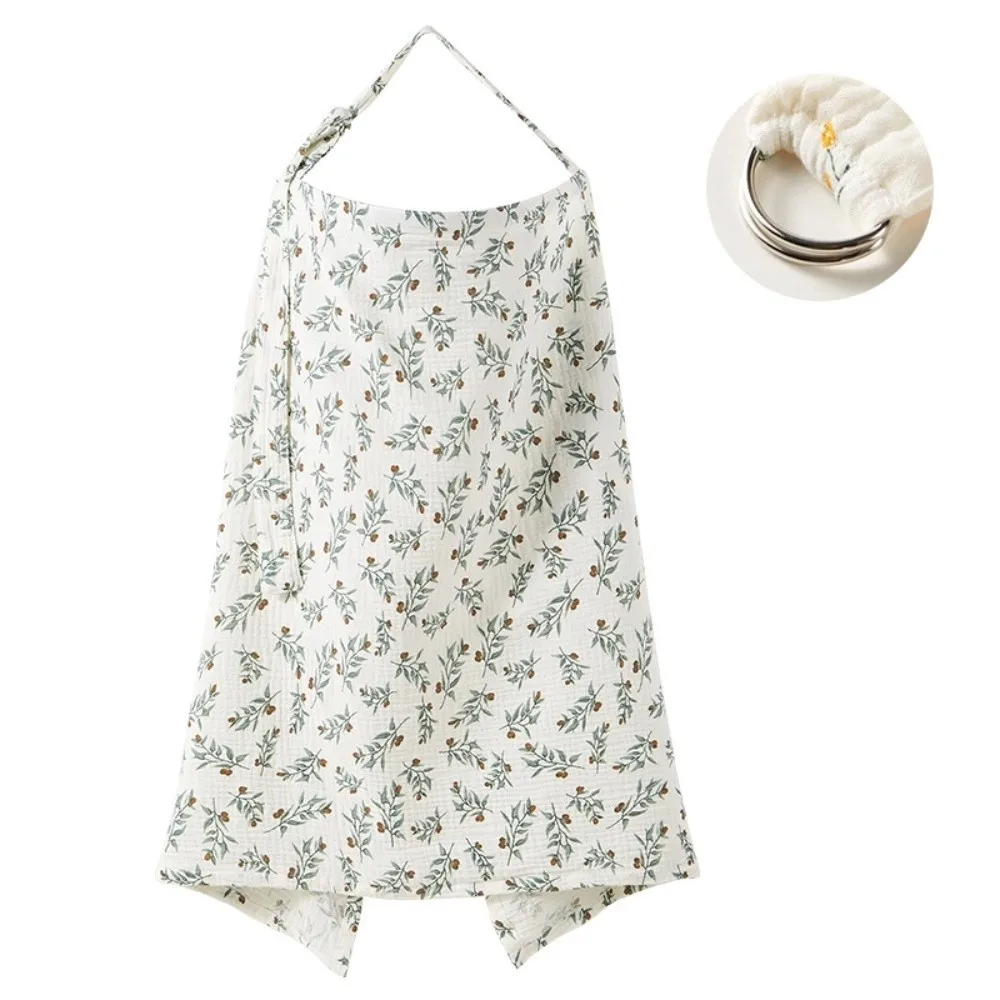 

with Arch Neckline Breastfeeding Nursing Cover Multi-purpose Breathable Baby Feeding Cloth Adjustable