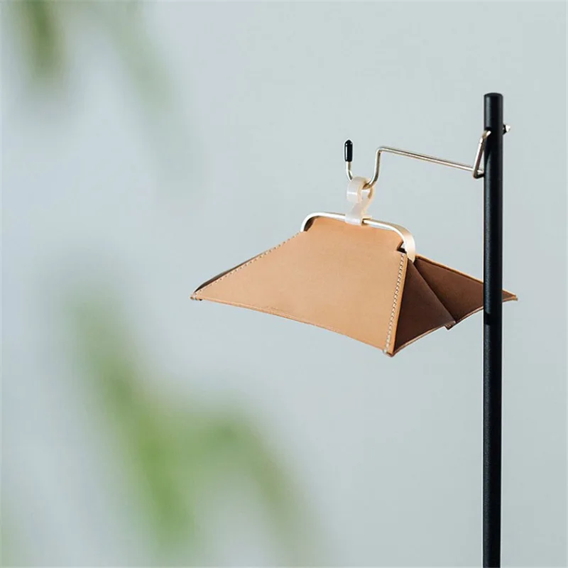 ضوء كبير للتخييم في الهواء الطلق - عاكس الضوء من الجلد، مقاوم للرياح والمطر، ربط مطابقة الألوان، تصميم معلق للتخييم #3