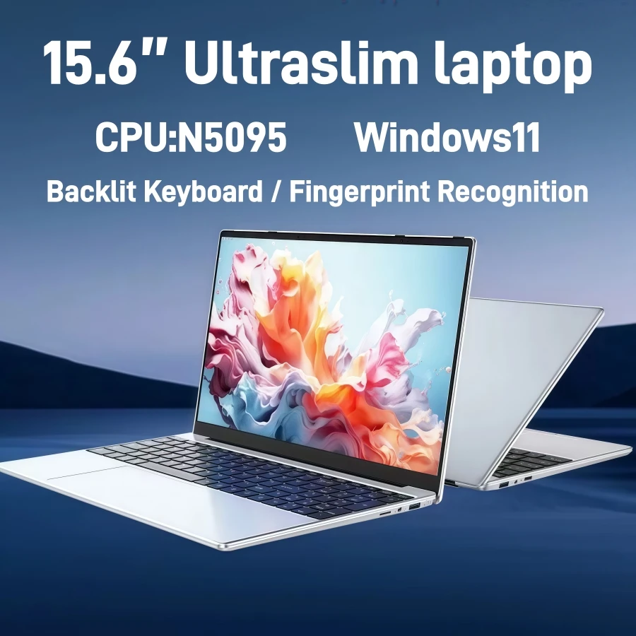 15.6インチ IPS intel N5095 ゲーミングノートパソコン ポータブル ノートブック コンピューター PC Windows11 16GB/32GB DDR4 512GB/1TB SSD バックライトキーボード セール