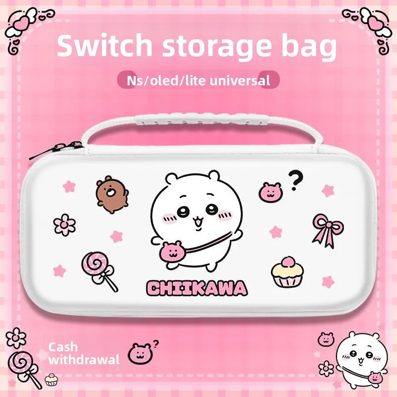 Cute Cartoon High‑Appearance Chiikawa Handheld Switch Carrying Case Stylish‑Innovative Birthday Gift for Friends Cartoon Lovely