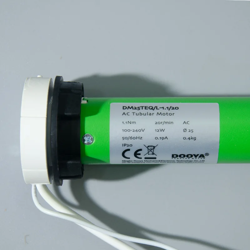 Brand New Original Dooya DM25TEQ/L-1.1/20 Tubular Motor 100-240V Suitable For Electric Roller Shutter Honeycomb Zebra Curtain