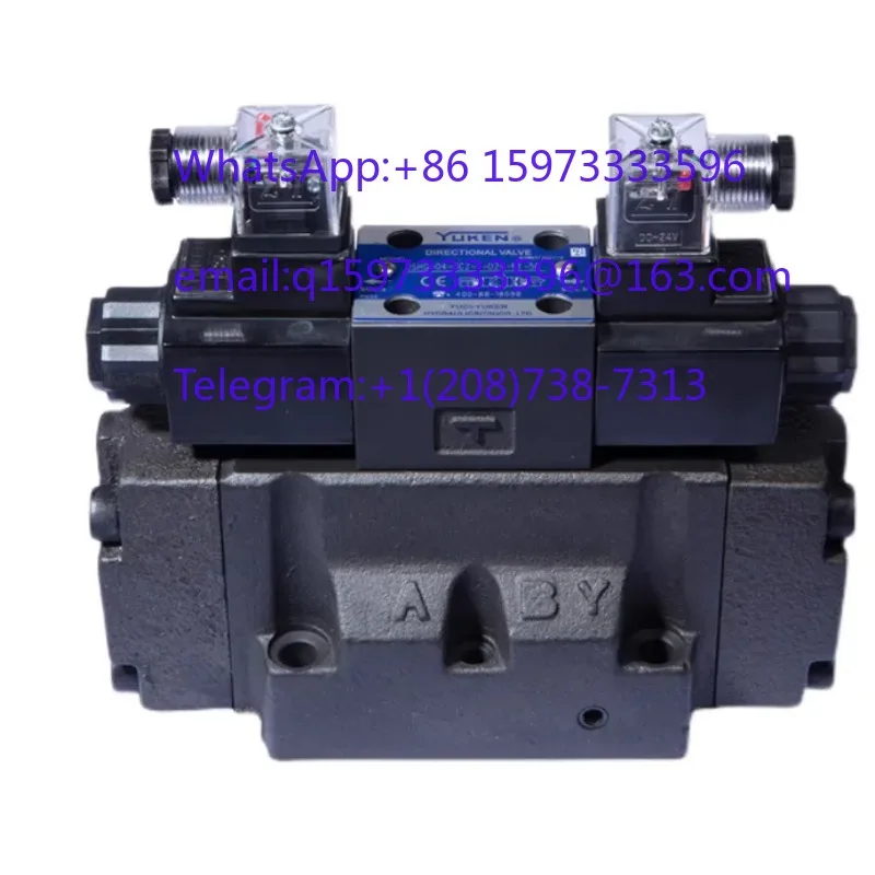 DSHG-04 Series Solenoid Directional Valve 3C60 3C10 2B2 2B3 3C2 3C3 Hydraulic System Flow Control Valve for Automation Equipment