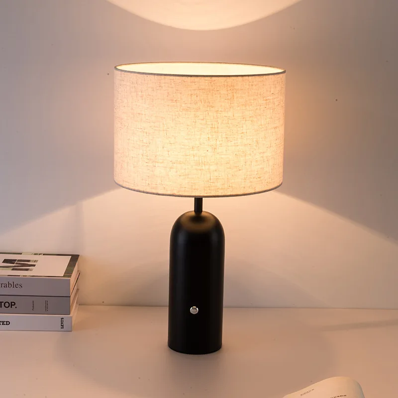 Japanese desk lamp bedside lamp high-end bedroom study living room exhibition hall luxurious decoration project table lamp