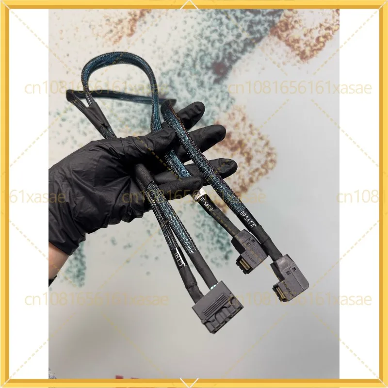 For DELL 0FKW4Y SAS Cable R740 8x3.5 Backplane H330 H730P H740 RAID Card Server Wire