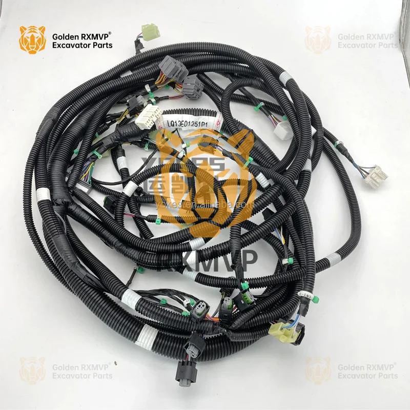 For Sk330-8 Sk350-8 Wiring Harness J08 Engine Excavator Parts Factory Wholesale Lq13e01251p1 Kobelco