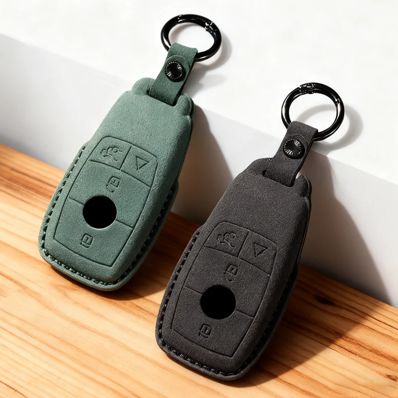 

High Quality Car Remote Key Case Cover for Mercedes Benz A C E S G Class GLC CLE CLA W177 W205 W213 W222 X167 AMG 4 Button Fob