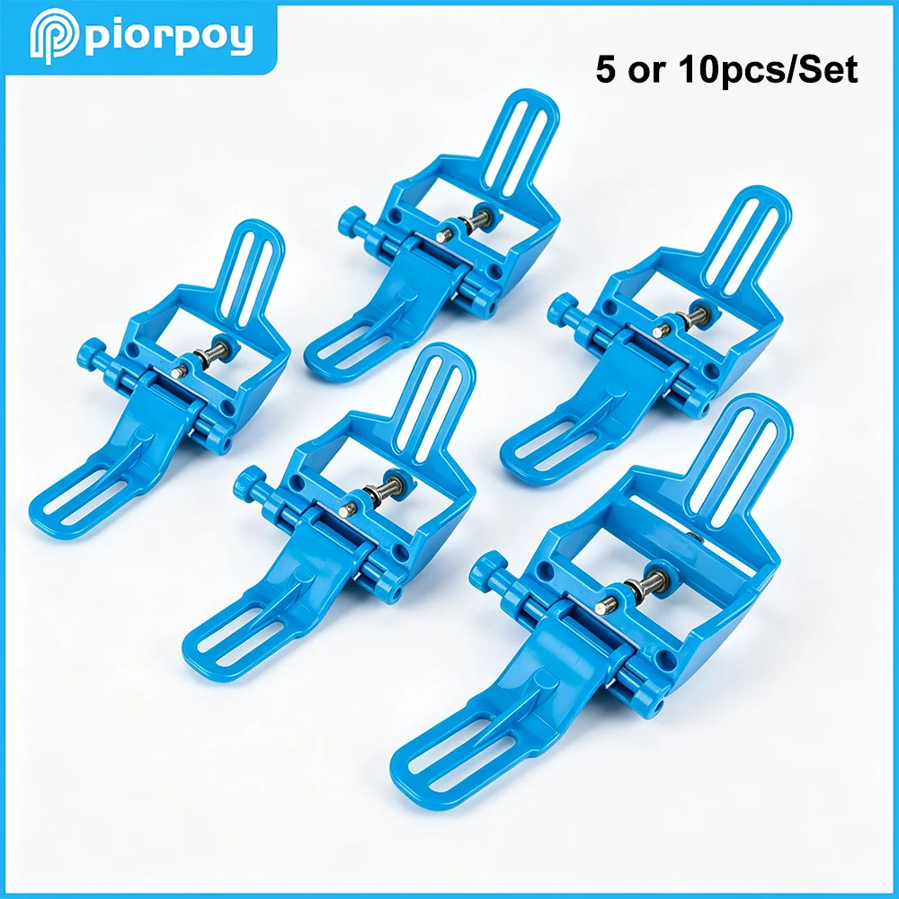 PIORPOY Dental Articulator Plastic Jaw Frame 5 or 10pcs/Set Dental Disposable Articulator Plastic Frame Denture Material Tools