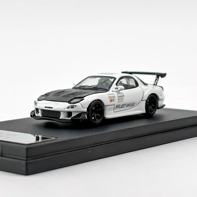 Master 1/64 Mazda Alliage RX-7 Jouet Véhicule à moteur Modèle en métal moulé sous pression