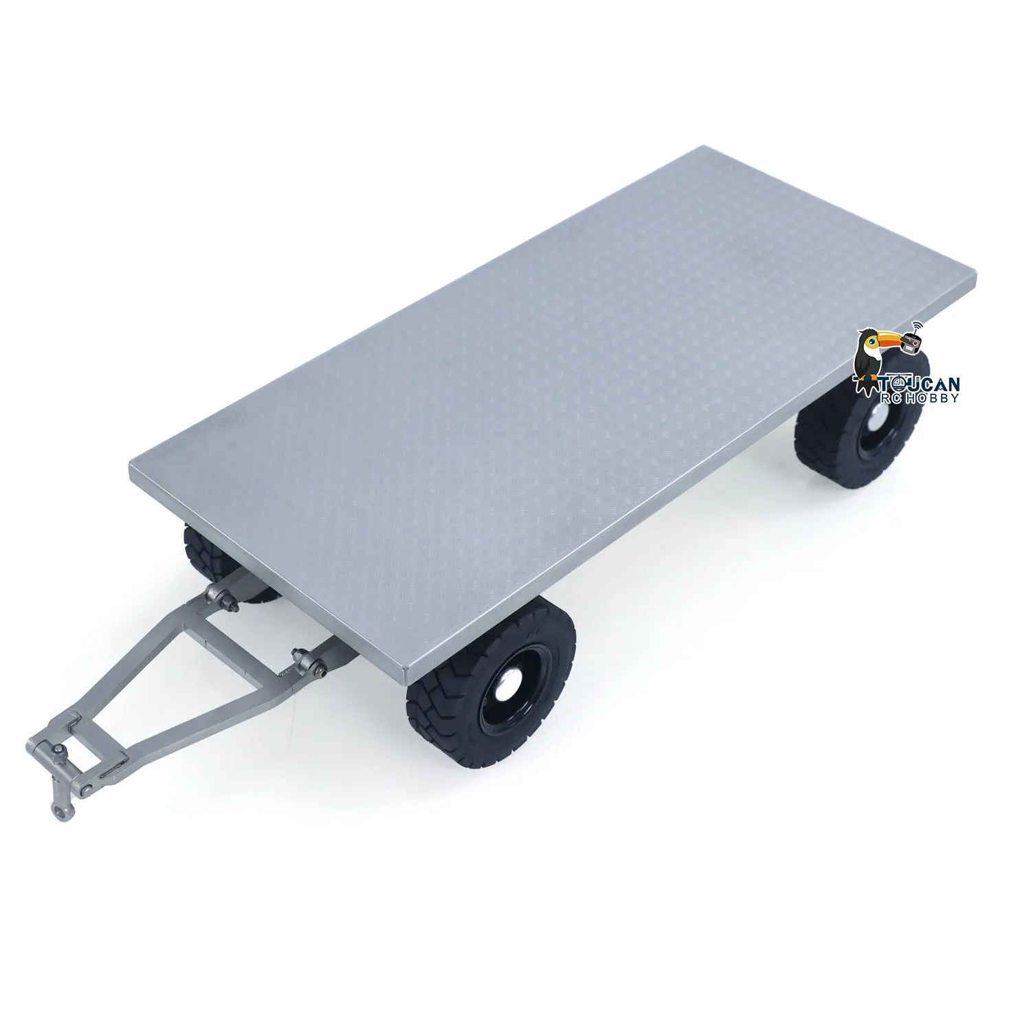 

1/14 RC Metal Trailer RC Accessories Parts for Hydraulic RC Forklift DIY TAMIYAYA LESU Model Radio Controlled Transport Truck