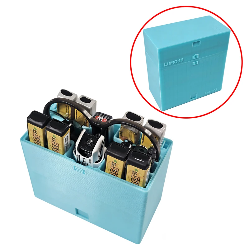 1PCS For Oxbot Lumo18 FPV Drone Storage Box Portable Storing Case 3D Printed Protective Container for Battery/Propeller Storage