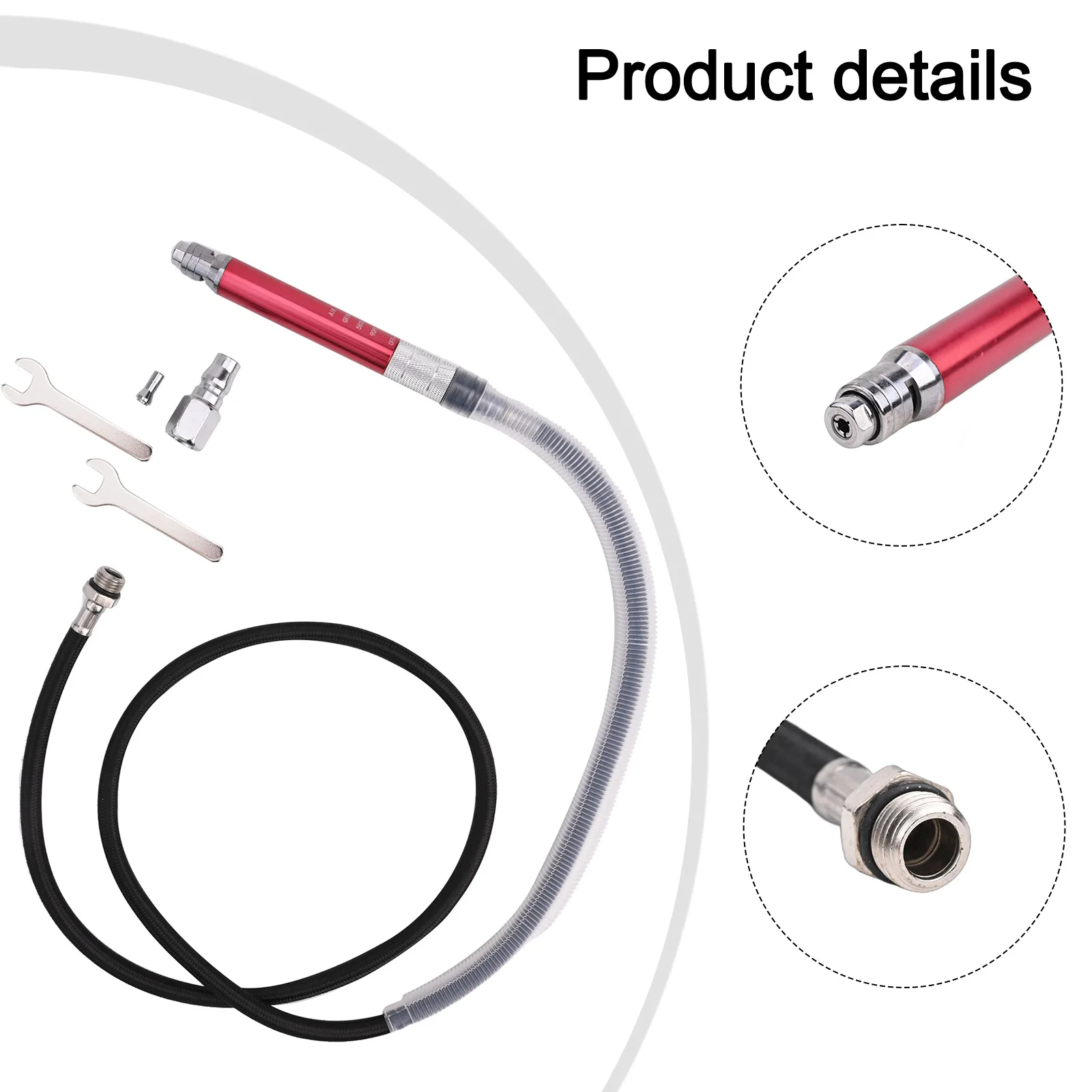 1 4 Inch Pneumatic Engraving Machine Chamfering Cutting And Grinding Easy To Use With 1 Hand Internal Processing
