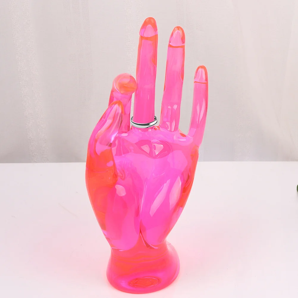 

2pcs Plastic Ring Display Stands Jewelry Holder Organizer Rack For Rings Multiple Sizes Smooth Texture High Quality