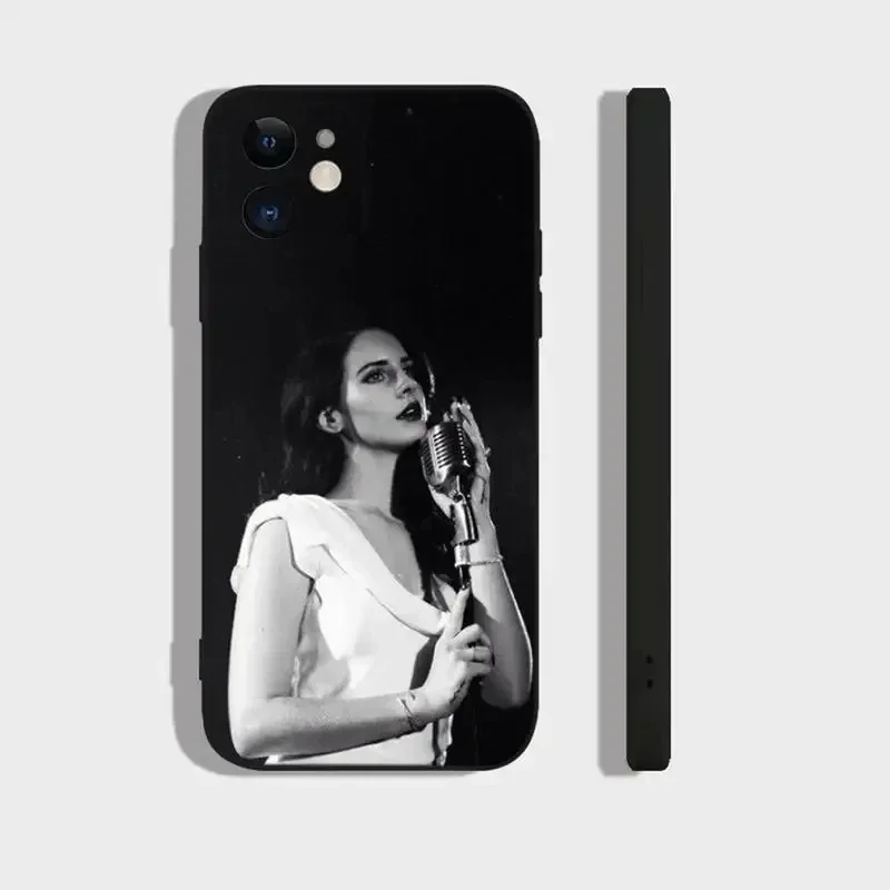 Lana Del Rey Singer Phone Case For iPhone 17 16 15 14 11 12 13 Pro Max Plus Mini  X XS XR Mini Silicone Soft