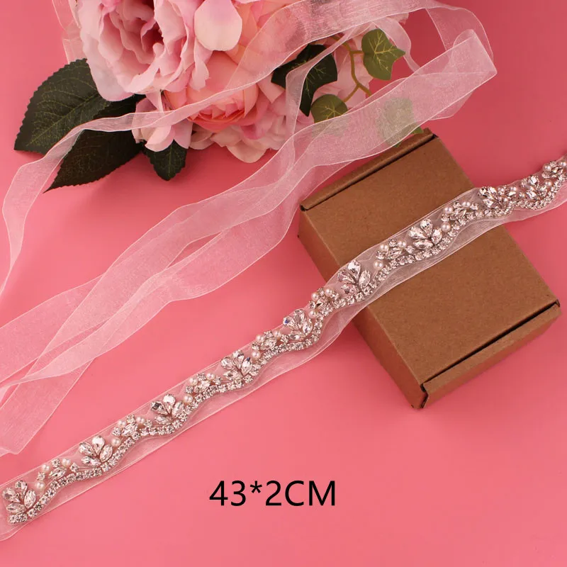 Damengürtel, Kristallgürtel, Hochzeitskleid-Accessoires, Diamant-Brautgürtel, Hochzeitszubehör – Detail 4