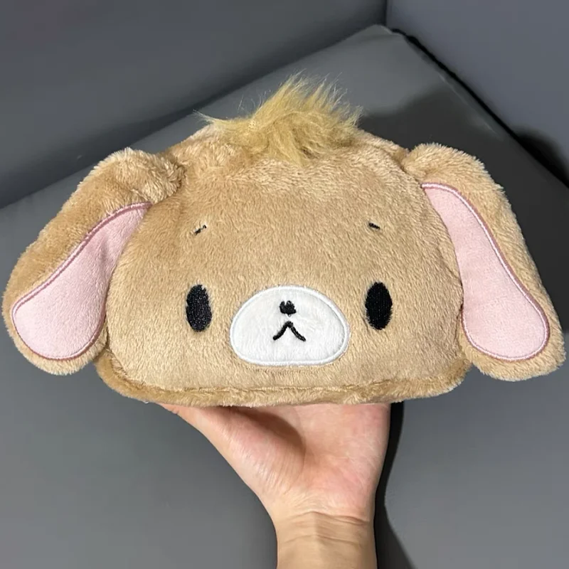 

Kawaii Sugarbunnies плюшевая косметичка Kurousa Bunny голова органайзер для хранения сумка милая дорожная косметичка коричневый косметичка