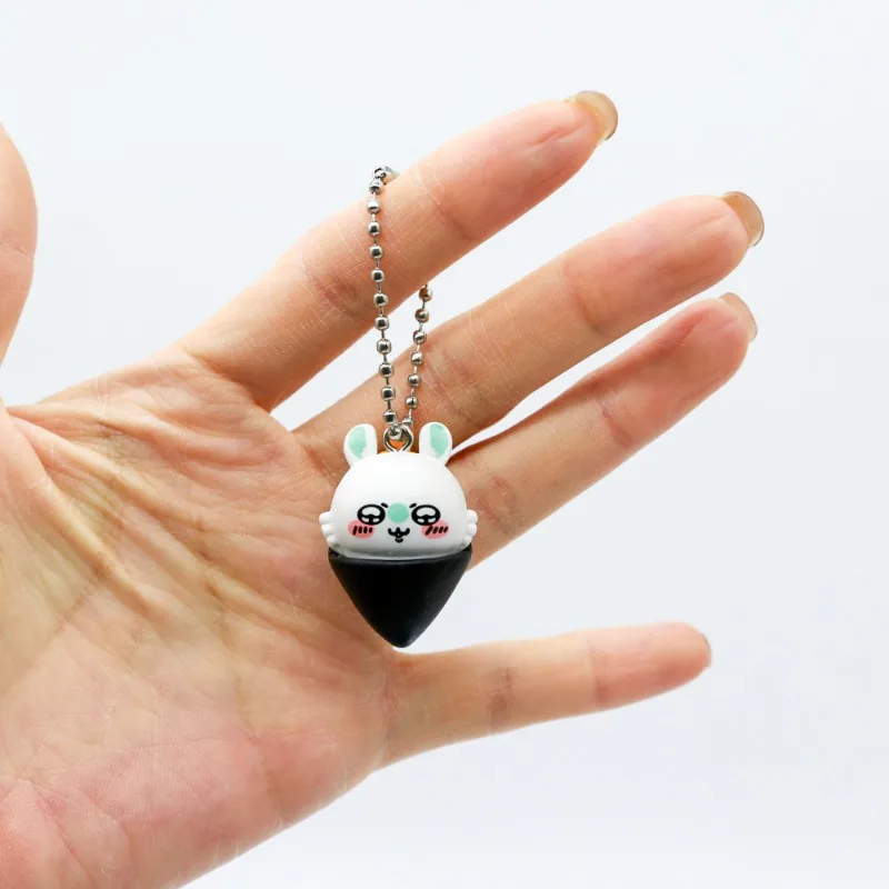 Mainan Blind Box Seri Cetakan Cangkir Lucu Figur Anime Hachiware Usagi Gantungan Boneka Mainan Koleksi Dekorasi