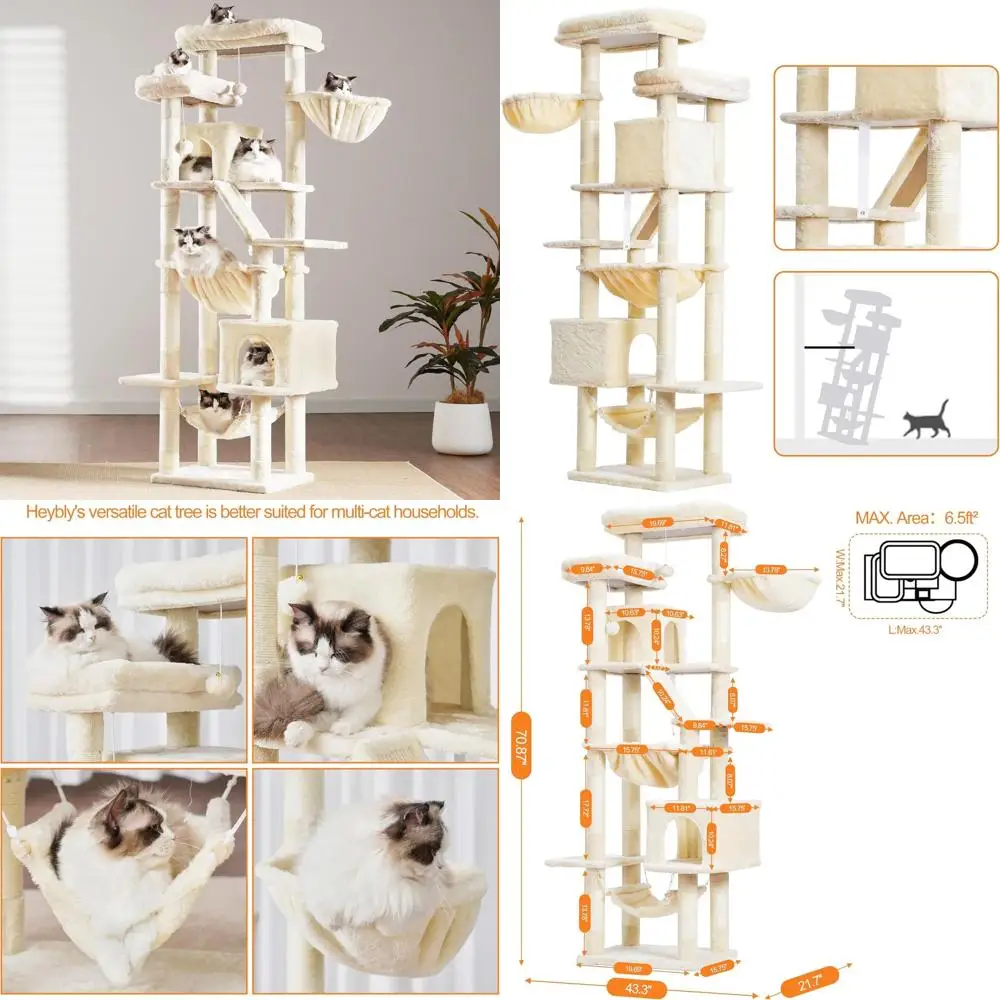 71 Indoor Cat Tower…