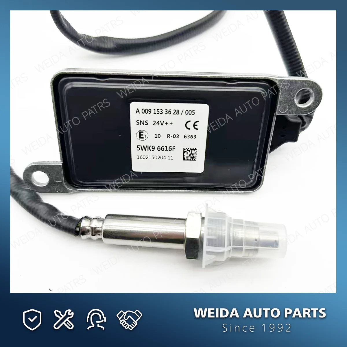 

High Quality for NGK Probe A0091533628 5WK96616F Nox Oxide Sensor For Mercedes-Benz Actros Atego Truck 0091533628 5WK96616D