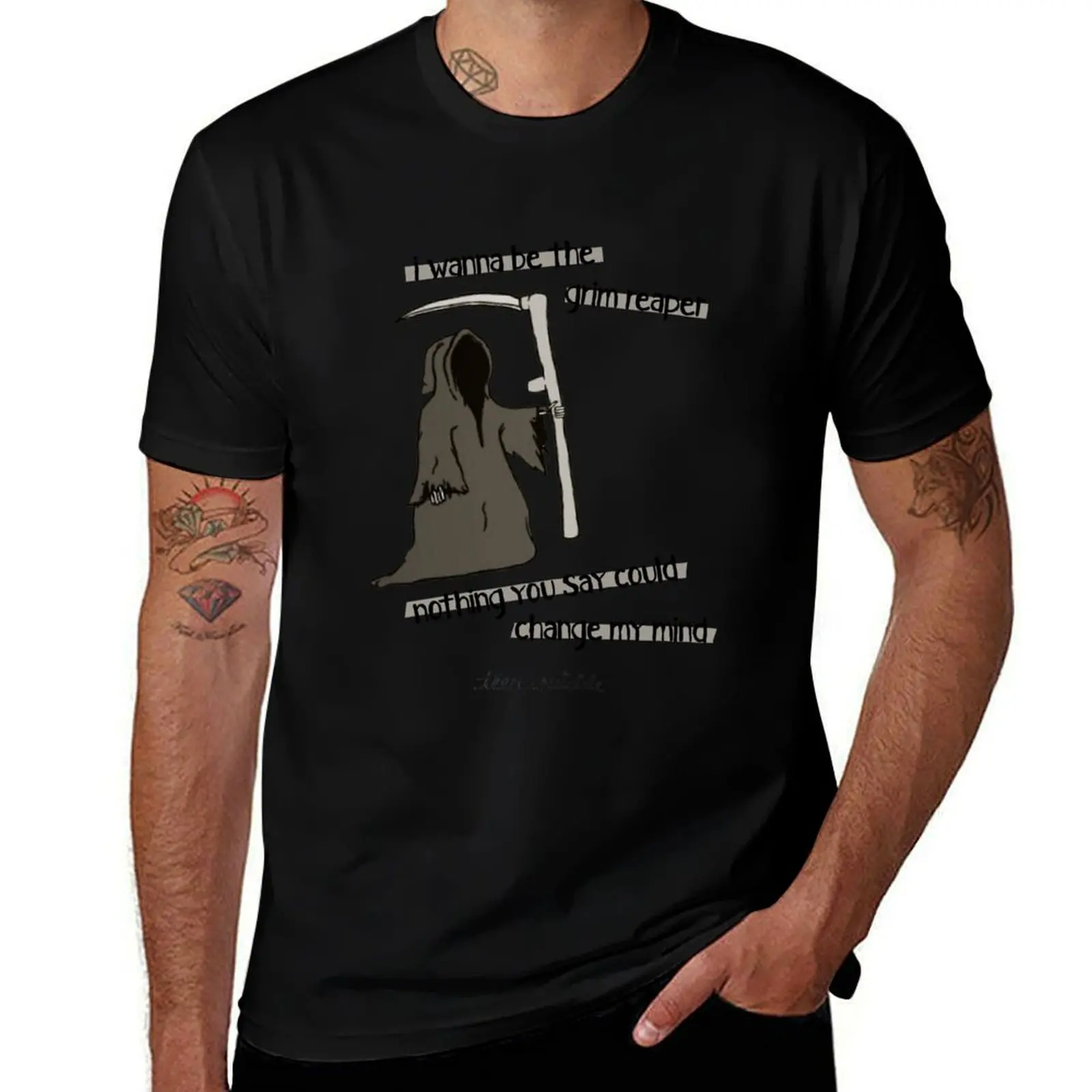 

for t shirt reaper t T-Shirt man man luxury shirts grim fit slim