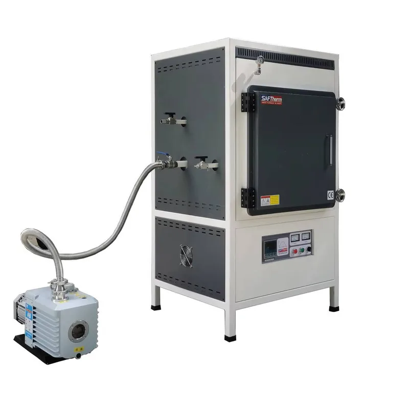 

1700C Sintering Inert Control Laboratory Heating Electric Chamber Vacuum Atmosphere Muffle Furnace