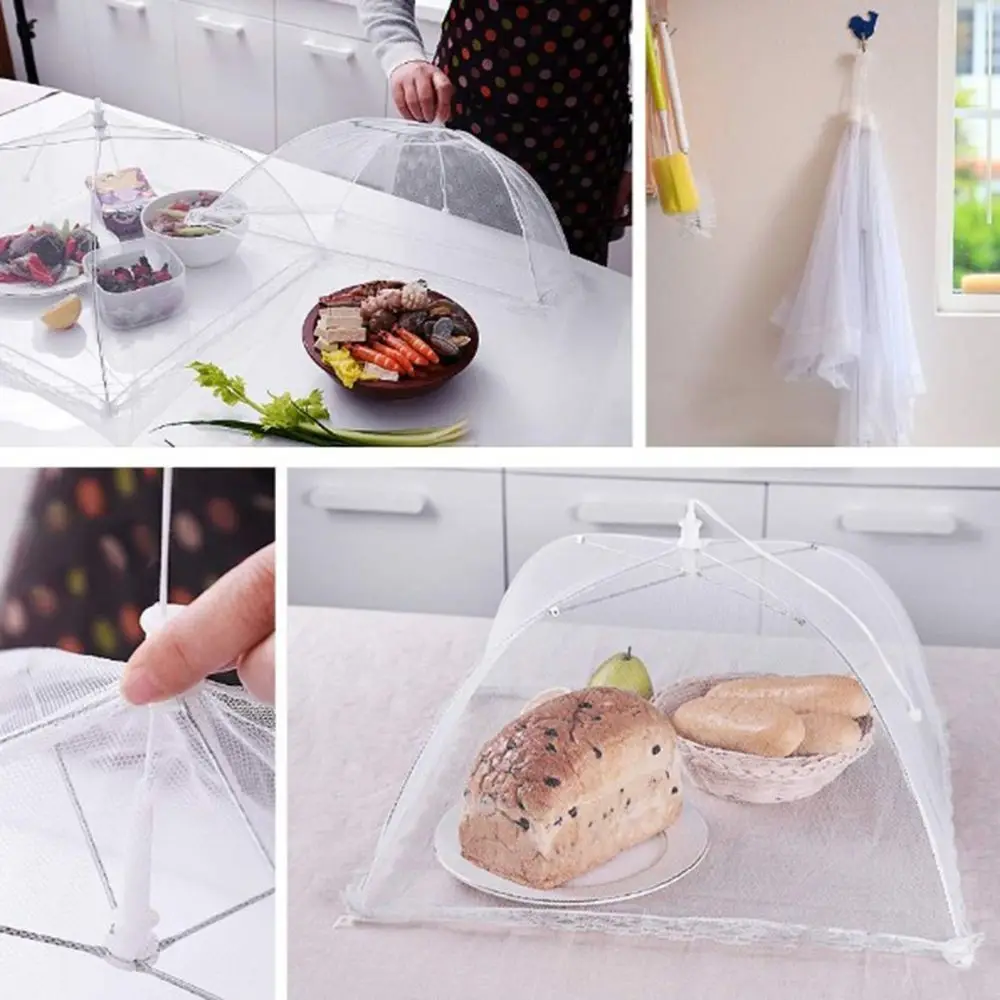 

Umbrella Household Cookout Anti Flies Picnic for Home Food Cover Food Protector Kitchen Helper Anti Mosquito