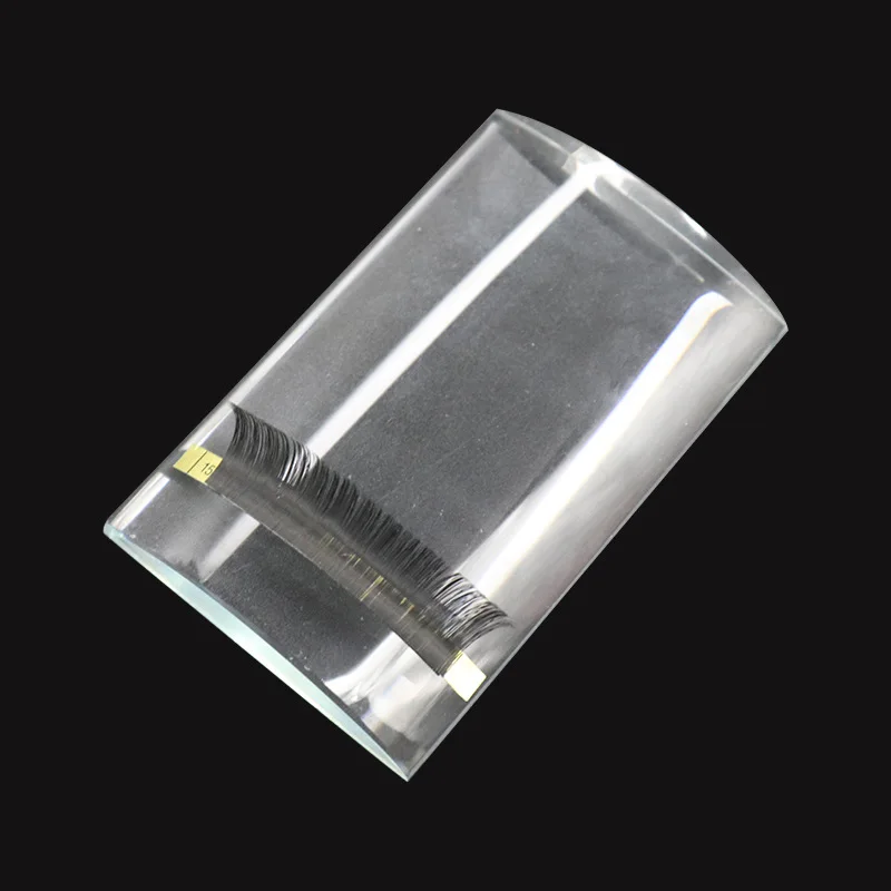 1PCS/2PCS Crystal Lash Glue Palette Stand Rectangular Octagonal U-Shaped Resin Eyelash Extension Holder