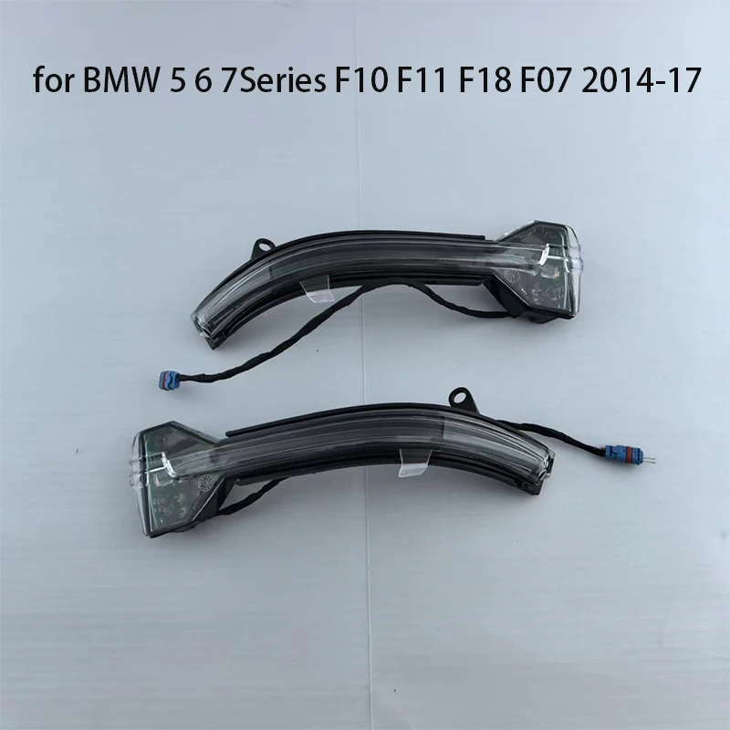 

Для BMW 5, 6, 7 серии F10 F11 F18 F07 2014-17: Левый/правый указатель поворота в зеркале заднего вида, лампа-индикатор, OE; 63137308535 63137308536