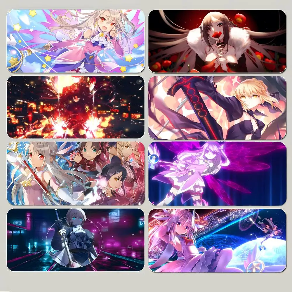 

anime magical F-Fate/kaleid liner Prisma Illya Mouse Pad Large Gaming Mousepad with Thick Stitched Edge Non-Slip Desk Mat