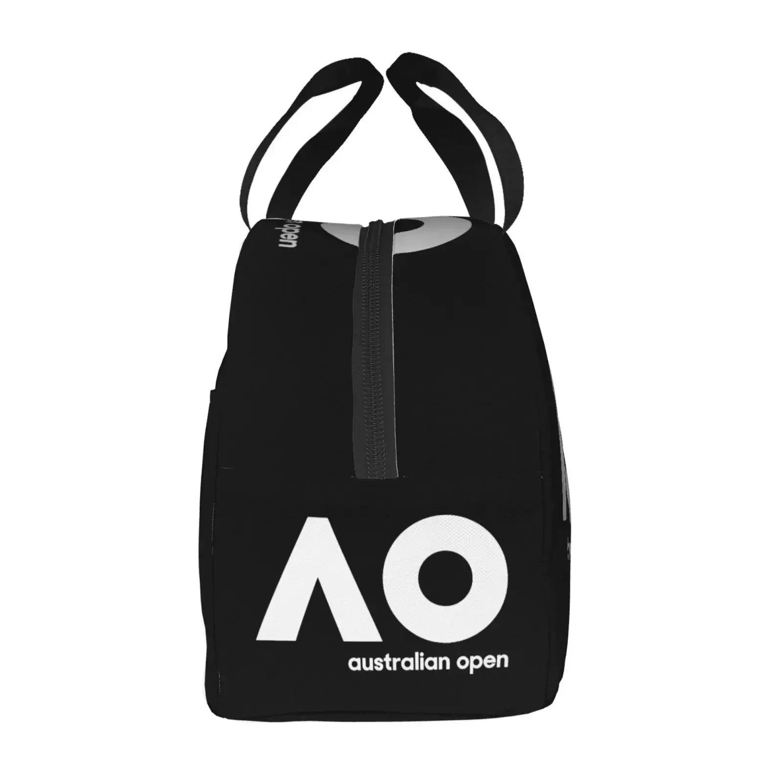 Australian Open Logo Insulated Lunch Bag The Nightmare Before Christmas Portable Thermal Cooler Lunch Box Container Tote Bags