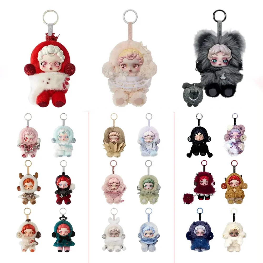 

Genuine θSkullpanda V1 V2 V3 Mystery Box Pendant Skullpanda You Found Me Series Blind Box Decor Collect Model Surprise Toy Gift