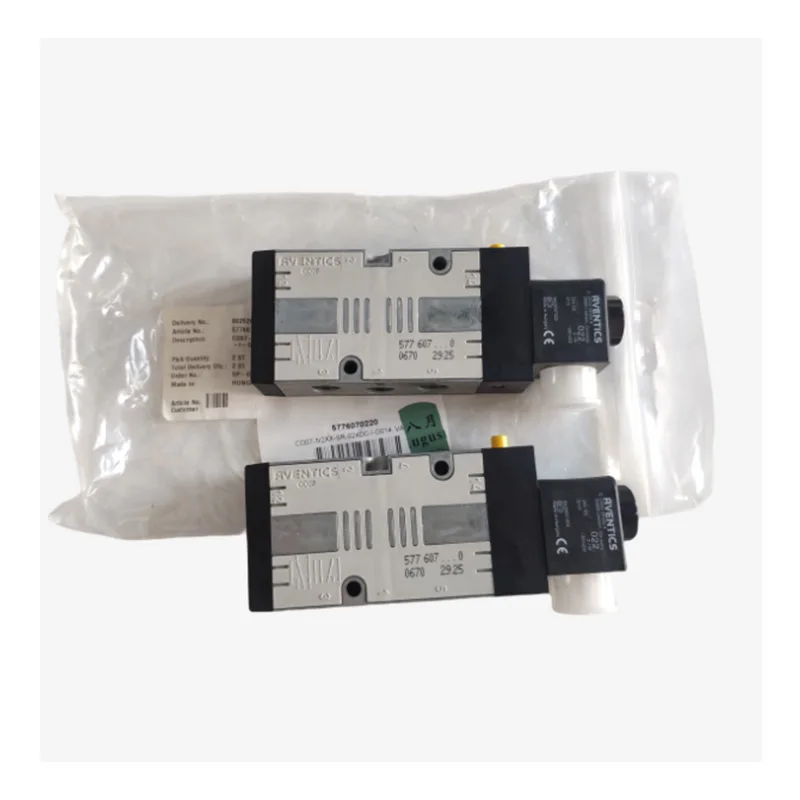 5776070220 5776080220 Original AVENTICS CD07 Two position five way directional valve 24VDC