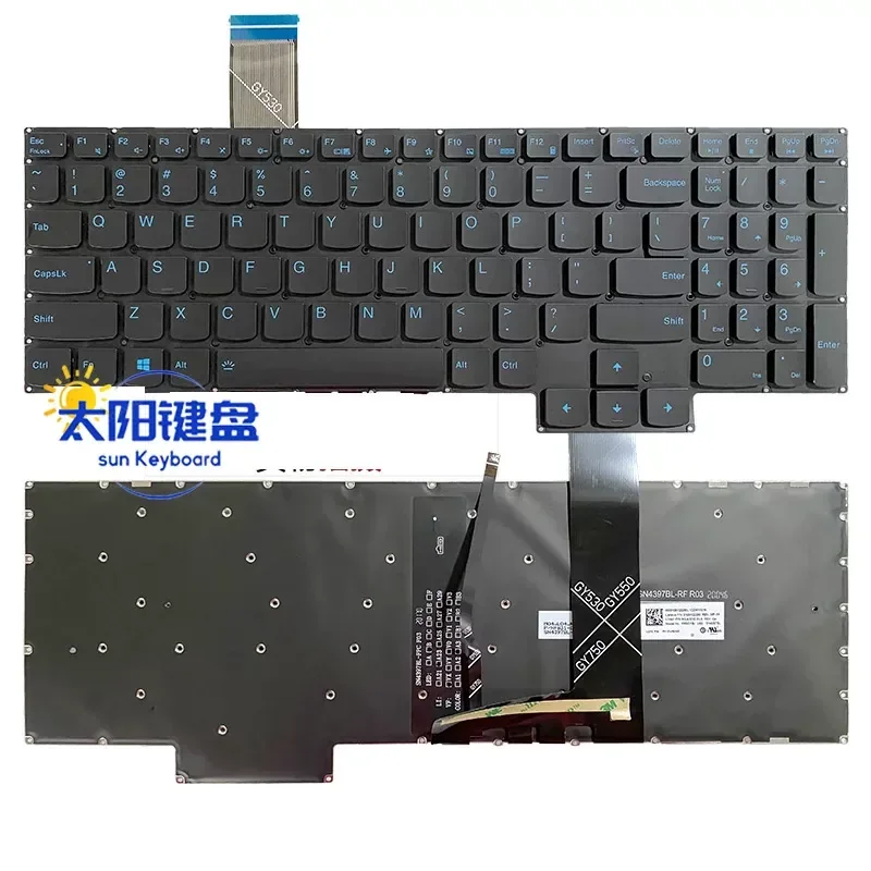 New Keyboard for Gaming for 3-15IMH05 15ARH05 15ACH GY530 GY550 GY570