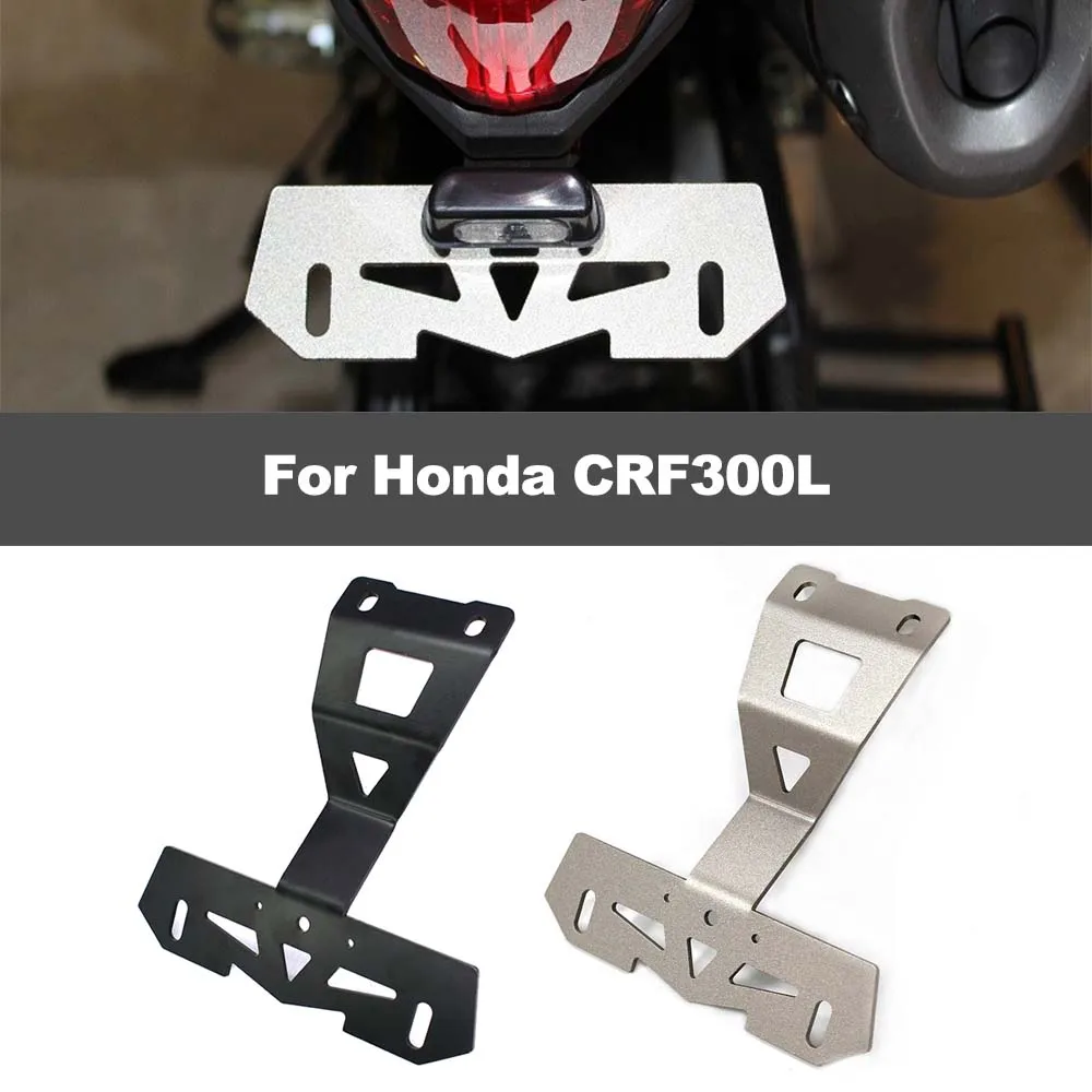 

Motorcycle LED license plate light bracket Fits For Honda CRF300L CRF 300L Tail Tidy Fender Eliminator